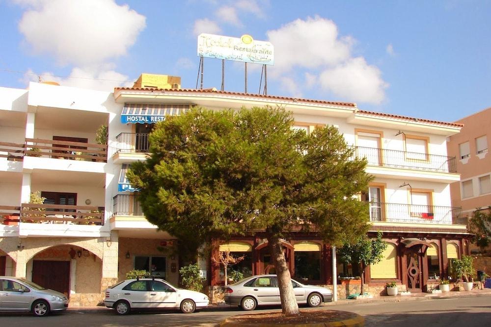 Hostal - Restaurante Playa Azul Villaricos Luaran gambar