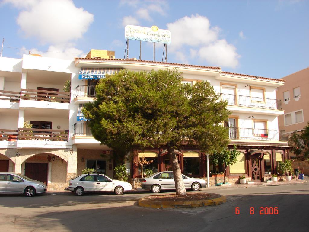 Hostal - Restaurante Playa Azul Villaricos Luaran gambar